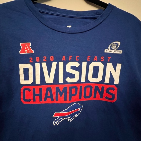 Buffalo Bills AFC East Division Champions 2020, Size Large - Picture 3 of 4